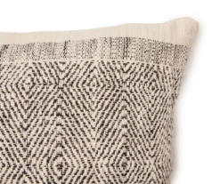 Hawthorne Black & White Geometric Square Throw Pillow 5 Hawthorne Black & White Geometric Square Throw Pillow -Big Lots Shop 810565727 2