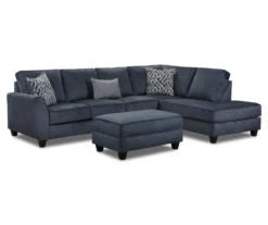 Dancaster Navy Storage Ottoman -Big Lots Shop 810569828 810569829 810569830 1