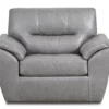 Clifton Ridge Stone Vegan Leather Swivel Chair -Big Lots Shop 810569861 1