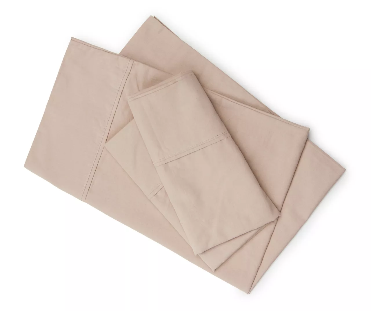 Tan 300-Thread Count Full 4-Piece Sheet Set 1 Tan 300-Thread Count Full 4-Piece Sheet Set