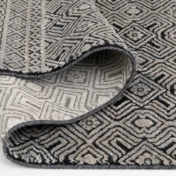 Colin Dark Blue & Whitecap Geometric Area Rug, (8' X 10') 10 Colin Dark Blue & Whitecap Geometric Area Rug, (8' X 10') -Big Lots Shop 810586497 810586493 810586501 5 1