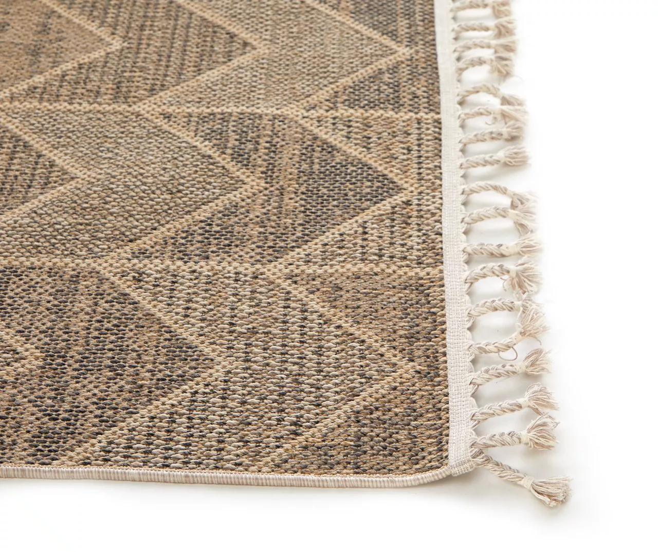 Jani Brown Chevron Outdoor Area Rug, (6' X 9') 3 Jani Brown Chevron Outdoor Area Rug, (6' X 9') - Image 3