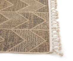 Jani Brown Chevron Outdoor Area Rug, (8' X 10') -Big Lots Shop 810586753 810586752 810586751 LawnNGarden Ecomm 090722 Roy A8 2 3