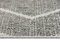 Jani Lagos Gray Geometric Outdoor Area Rug, (5' X 7') -Big Lots Shop 810586754 810586755 810586756 A0 6 1