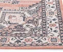 Braiden Orange & Navy Floral Medallion Outdoor Area Rug, (8' X 10') 9 Braiden Orange & Navy Floral Medallion Outdoor Area Rug, (8' X 10') -Big Lots Shop 810587368 810587369 810587370 2 1
