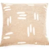 New Beginnings Travertine & White Hash Mark Chenille Square Throw Pillow 4 New Beginnings Travertine & White Hash Mark Chenille Square Throw Pillow -Big Lots Shop 810591655 A0
