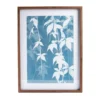 Blue & White Reductive Vine Framed Print 5 Blue & White Reductive Vine Framed Print -Big Lots Shop 810592188 A0