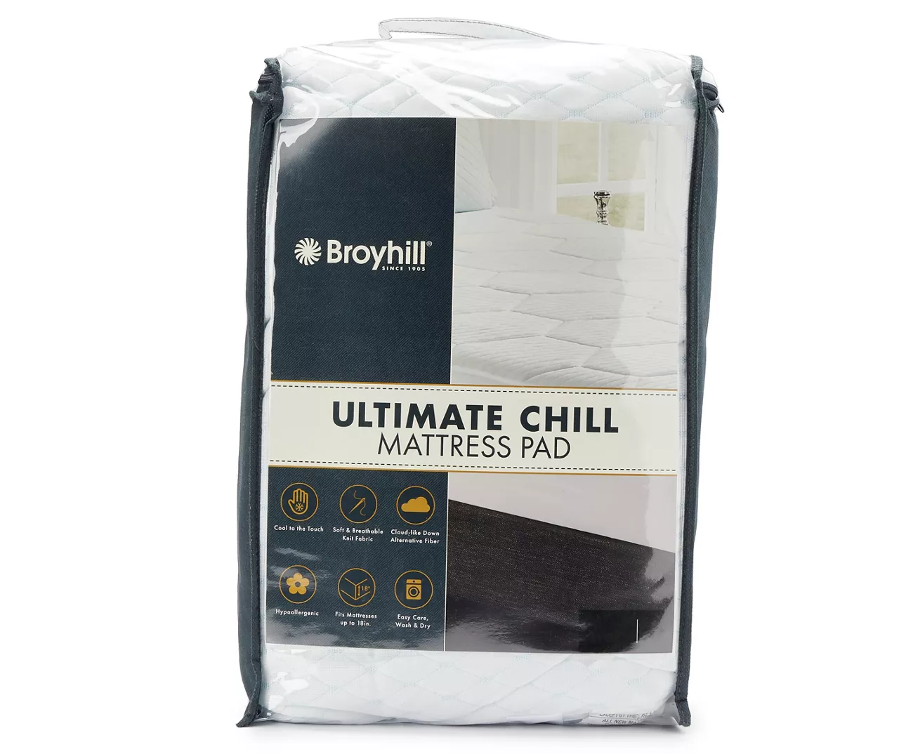 Broyhill White Ultimate Chill Mattress Pad 1 Broyhill White Ultimate Chill Mattress Pad