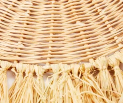 Wild Sedona Raffia & Beads Hanging Wall Fan 6 Wild Sedona Raffia & Beads Hanging Wall Fan -Big Lots Shop 810601626 A8 3