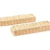 Natural Brown Woven Wall Shelf, 2-Pack