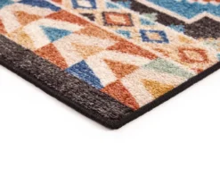 Broyhill Orange & Brown Geometric Accent Rug 13 Broyhill Orange & Brown Geometric Accent Rug -Big Lots Shop 810602767 A8 2