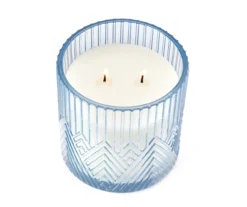 Chamomile Tea Blue Geometric Glass Jar Candle, 16 Oz. 3 Chamomile Tea Blue Geometric Glass Jar Candle, 16 Oz. -Big Lots Shop 810604227 A8 2