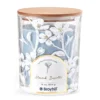 Almond Biscotti 2-Wick Floral Glass Candle, 16 Oz. -Big Lots Shop 810604228 A0 1