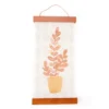 Wild Sedona Peach & Yellow Floral Hanging Canvas Tapestry -Big Lots Shop 810604563 A0