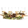 Festive Gathering Gold 4-Tier LED Votive Candle Centerpiece With Pine, Leaves And Berries 4 Festive Gathering Gold 4-Tier LED Votive Candle Centerpiece With Pine, Leaves And Berries -Big Lots Shop 810613341 A0 2