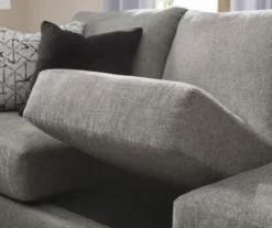 Alexandria Gray Chenille Sofa -Big Lots Shop 810616679 810616680 B0 2