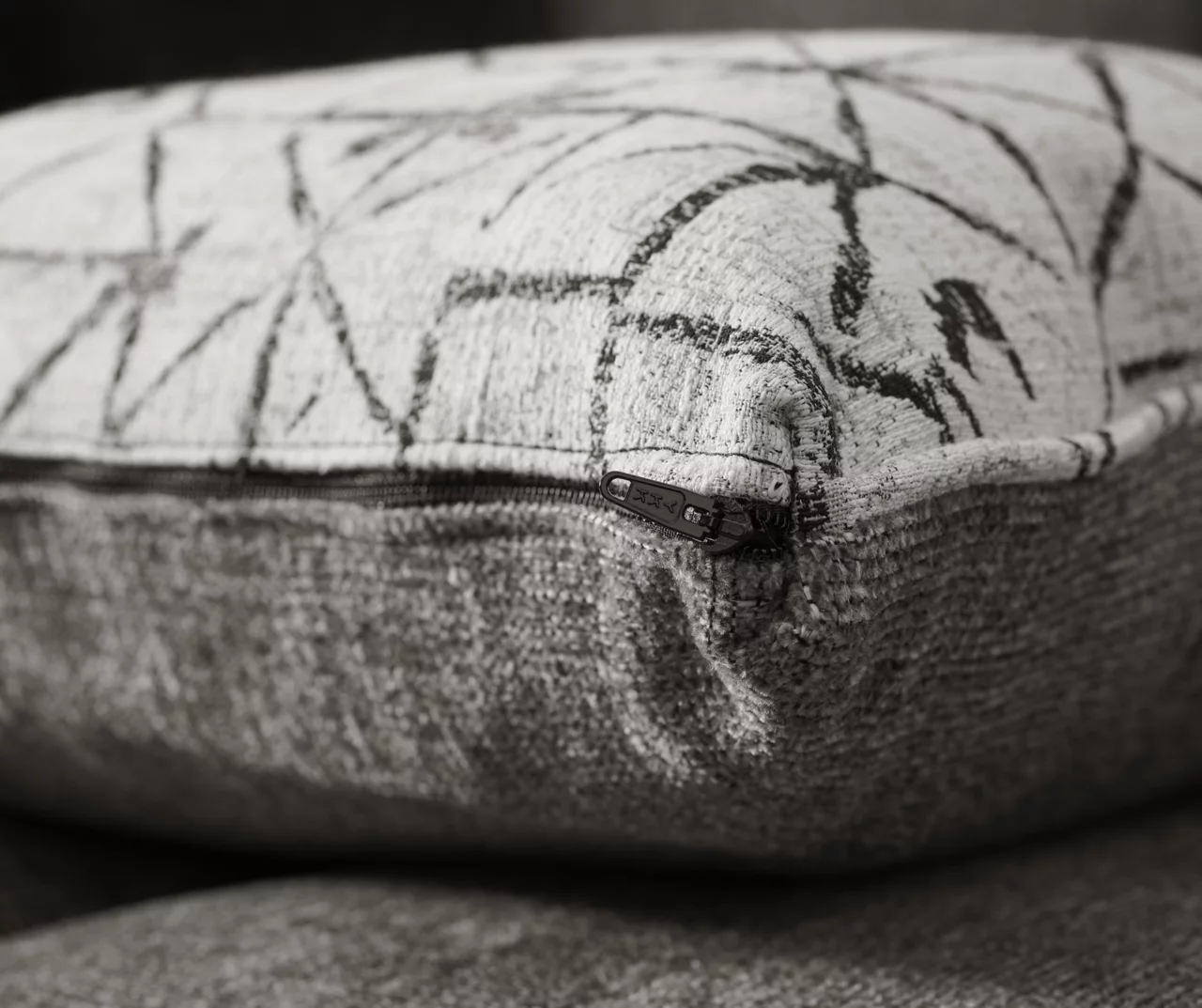 Alexandria Gray Chenille Loveseat 7 Alexandria Gray Chenille Loveseat - Image 7