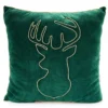 Festive Gathering Green Deer Linework Throw Pillow 9 Festive Gathering Green Deer Linework Throw Pillow -Big Lots Shop 810617917 A0 1